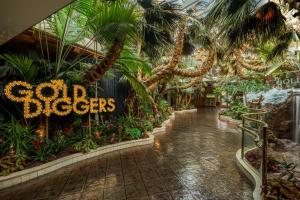 Κήπος έξω από το Golden Nugget Laughlin