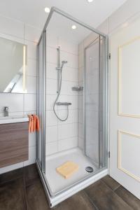 Koupelna v ubytování Ferienwohnungen Haus Sternenlicht