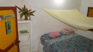 A bed or beds in a room at Ecotopía Park
