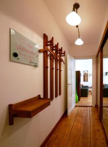 Ένα ή περισσότερα κρεβάτια σε δωμάτιο στο Neustadt - Paradies