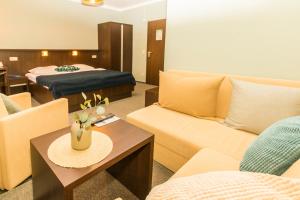 Posezení v ubytování Strandhotel Senftenberger See