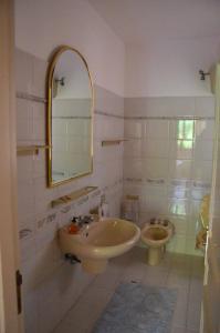 Kylpyhuone majoituspaikassa Le ginestre