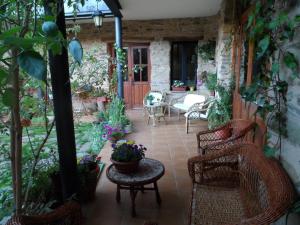 Vonkajšia záhrada v ubytovaní La Casa del Filandón- HOTEL RURAL
