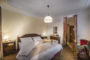 Postel nebo postele na pokoji v ubytování Hotel Bad Salomonsbrunn