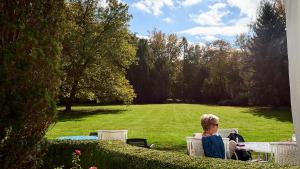 Aed väljaspool majutusasutust Klosterhotel Kreuz