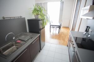 A kitchen or kitchenette at The Old Mill Budapest