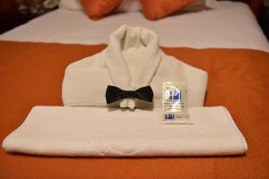 Postel nebo postele na pokoji v ubytování Hotel Makroz