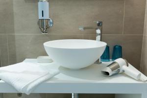 Un baño de Auberge des Grands Bois