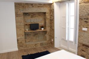 Posteľ alebo postele v izbe v ubytovaní Apartamento luaS