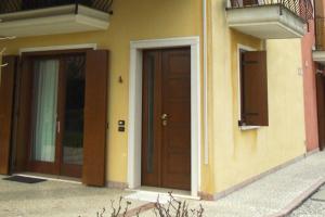 The building in which a panziókat is located