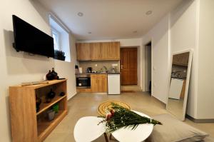 Η κουζίνα ή μικρή κουζίνα στο Pieri Studio