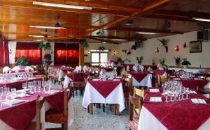 Restaurace v ubytování Albergo Ristorante San Matteo