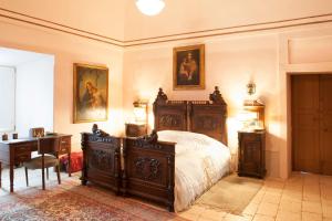 Postel nebo postele na pokoji v ubytování Masseria Murgia Albanese