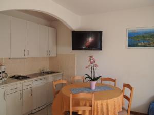 Kuchyňa alebo kuchynka v ubytovaní Apartments Marko Novigrad