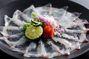 日式旅馆内部或周边提供的食物