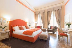Luxury Bed and Breakfast Cerretani Palace 객실 침대