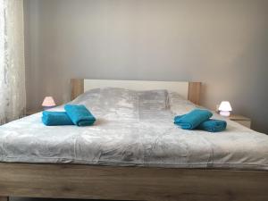 Posteľ alebo postele v izbe v ubytovaní Apartment Kumicic - 3 Bedrooms