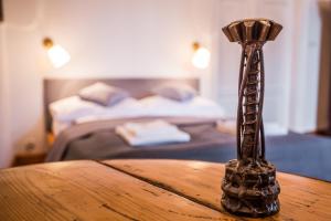 Posteľ alebo postele v izbe v ubytovaní Lovenovsky Apartments