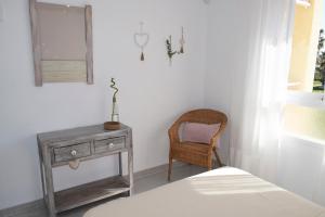 Posteľ alebo postele v izbe v ubytovaní Anacasa Bahia de Denia Les Marines AP2111