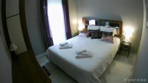 Posteľ alebo postele v izbe v ubytovaní Apartamento Omar Playa