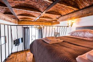 Posteľ alebo postele v izbe v ubytovaní Lovenovsky Apartments