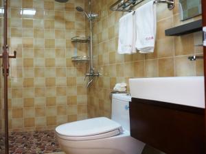 Kupatilo u objektu Wuzhen On Memory Inn