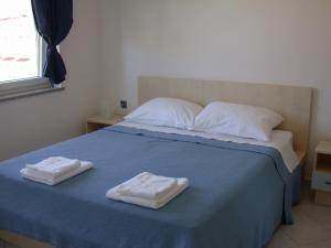 Posteľ alebo postele v izbe v ubytovaní Vis a Vis Apartments