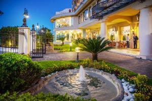 Zahrada ubytování Grand Hotel Gallia