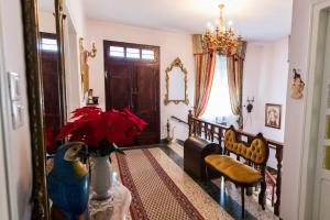 Posezení v ubytování B&B Pereuka