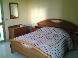 Кровать или кровати в номере Casa Rural Merche