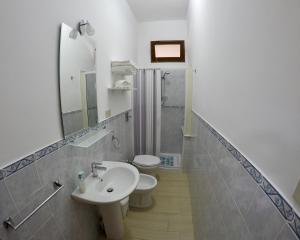 A bathroom at Vigne al Vento