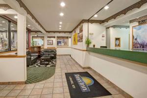 The lobby or reception area at Days Inn by Wyndham Laramie