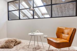 Posedenie v ubytovaní Apartament Sun House SAUNA KOMINEK SKRZYCZNE