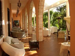 Posezení v ubytování Park Hotel San Michele