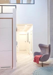 Posedenie v ubytovaní Apartament Sun House SAUNA KOMINEK SKRZYCZNE