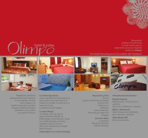 Giường trong phòng chung tại Olimpo Hotel & Suites