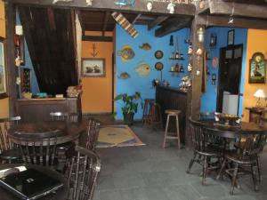 Restaurace v ubytování Pousada Lugar Comum