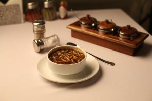 Essen im Hotel oder in der Nähe