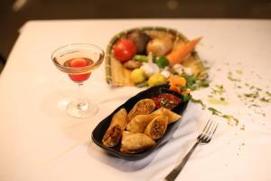 Essen im Hotel oder in der Nähe