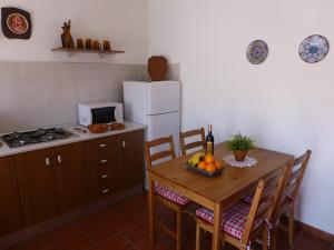 La Casita Moraにあるキッチンまたは簡易キッチン