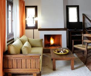 Posezení v ubytování Esperos Suites & Villas