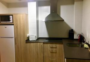 Küche/Küchenzeile in der Unterkunft Apartamentos Maladeta