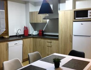 Küche/Küchenzeile in der Unterkunft Apartamentos Maladeta