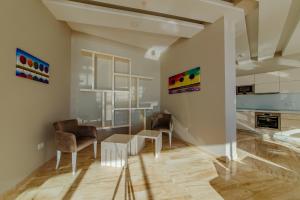Kuchyň nebo kuchyňský kout v ubytování Hotel Tre Canne