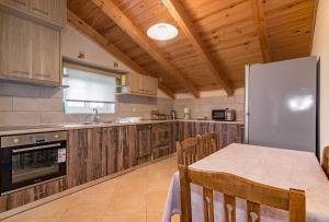 A kitchen or kitchenette at Mitros Apartment