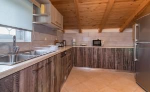 A kitchen or kitchenette at Mitros Apartment
