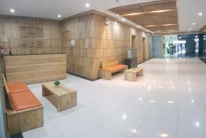Χώρος καθιστικού στο Skymagz 812 at Cityscape Residences +8 φωτογραφίες
