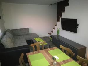 TV a/nebo společenská místnost v ubytování Chata Brod nad Dyji