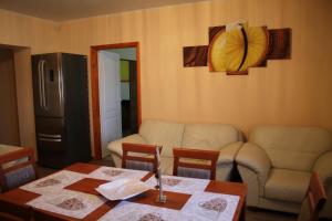 Posezení v ubytování Dzsigoló Apartment
