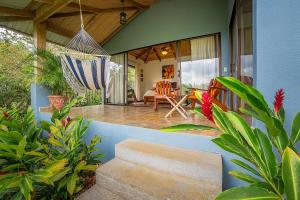 Balkón nebo terasa v ubytování La Finca Lodge
